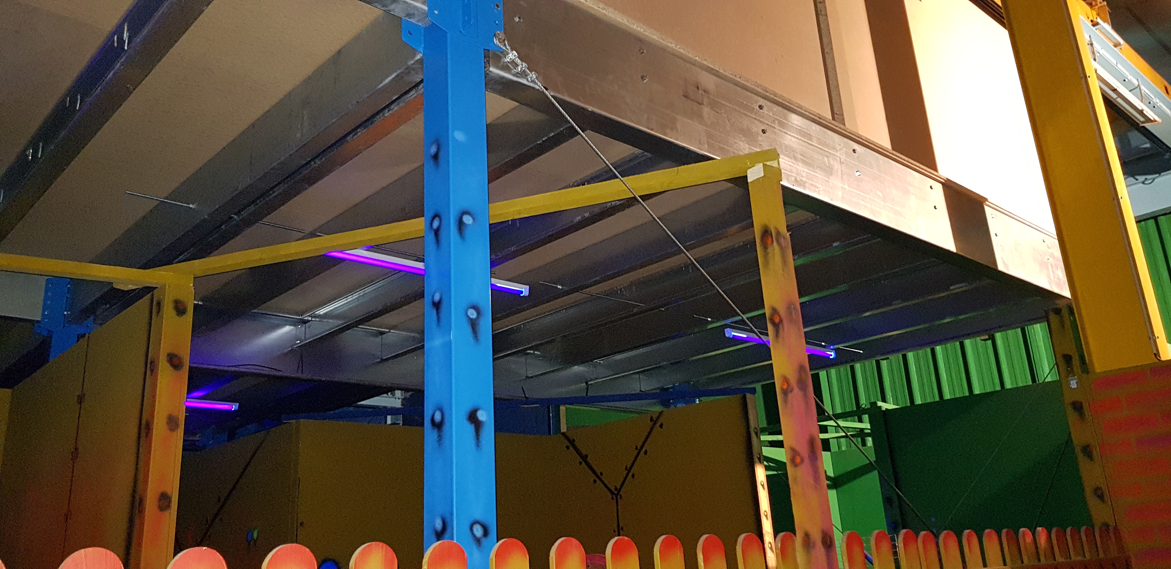 Plateforme du parcour de jeux